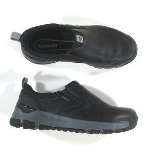 Dunham Glastonbury Waterproof Slip On Shoes Mens Size 10.5 6E Wide Black CI6245